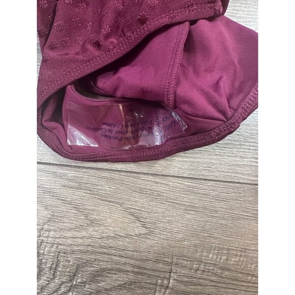 Robin Piccone Julianna Dot Ruffle Deep V-neck One-piece Swimsuit NWOT 2 - Picture 5 of 10